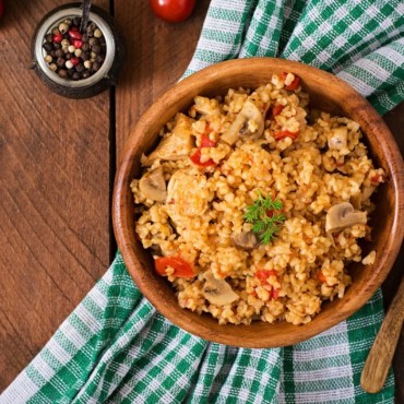 Proteinli Bulgur Pilavı Protein Tarifi